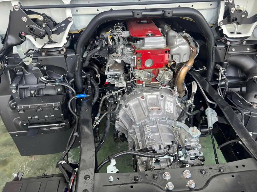 Hino 2T5 XZU710L Euro 5 được trang bị model N04C-WK