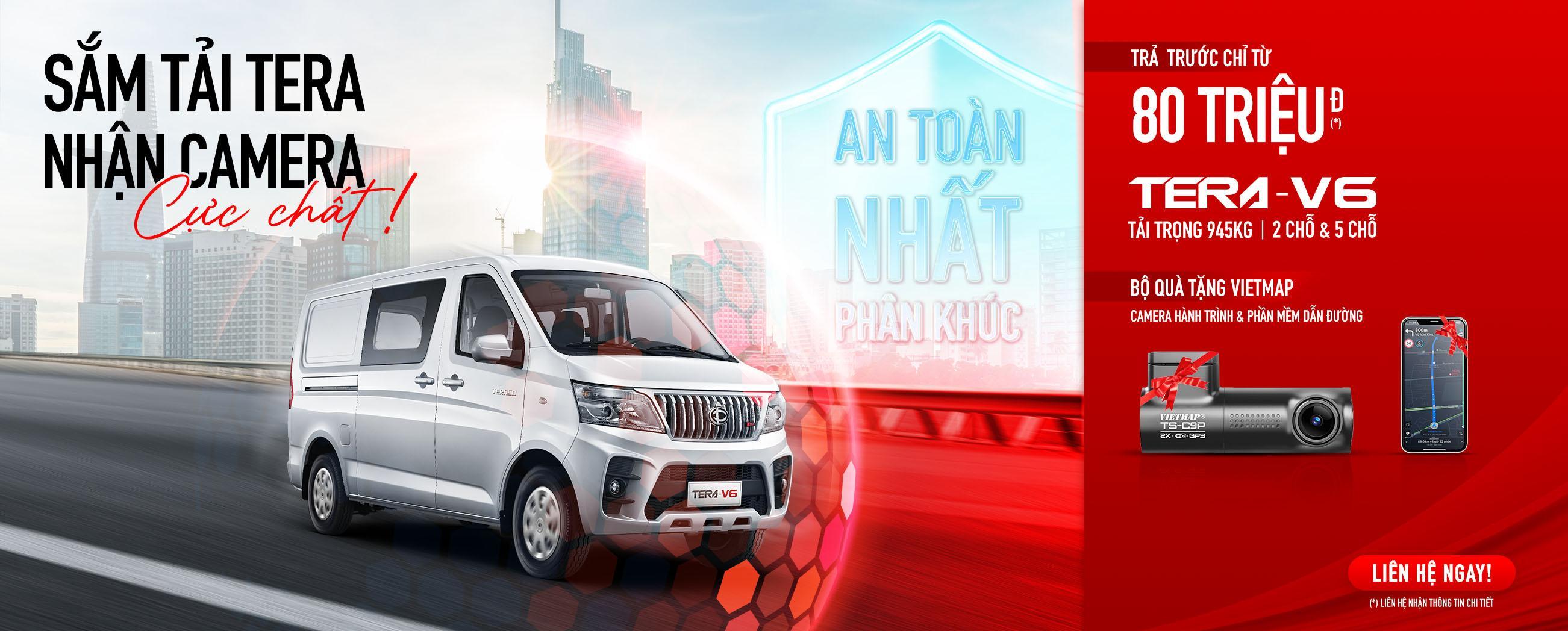 TERA-V6 – TIÊN PHONG CÔNG NGHỆ –  AN TOÀN VƯỢT TRỘI