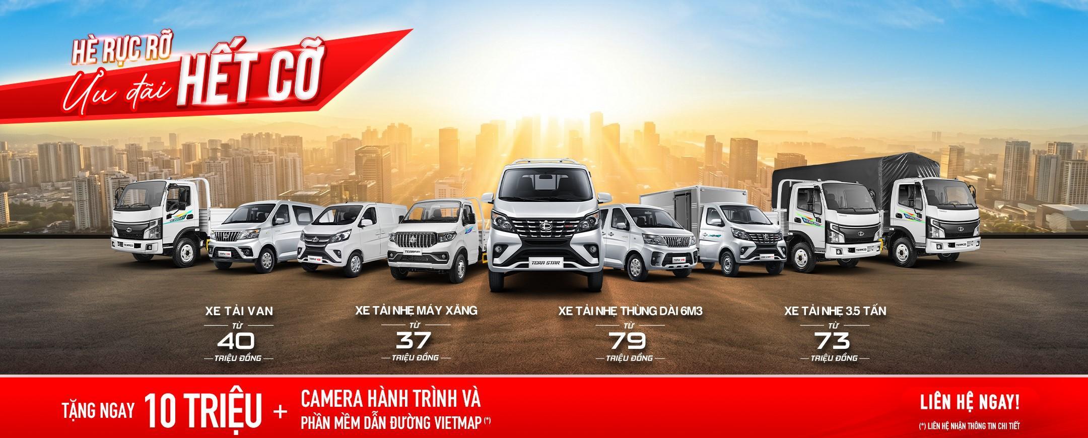 Xe tải 2 tấn - 3 tấn