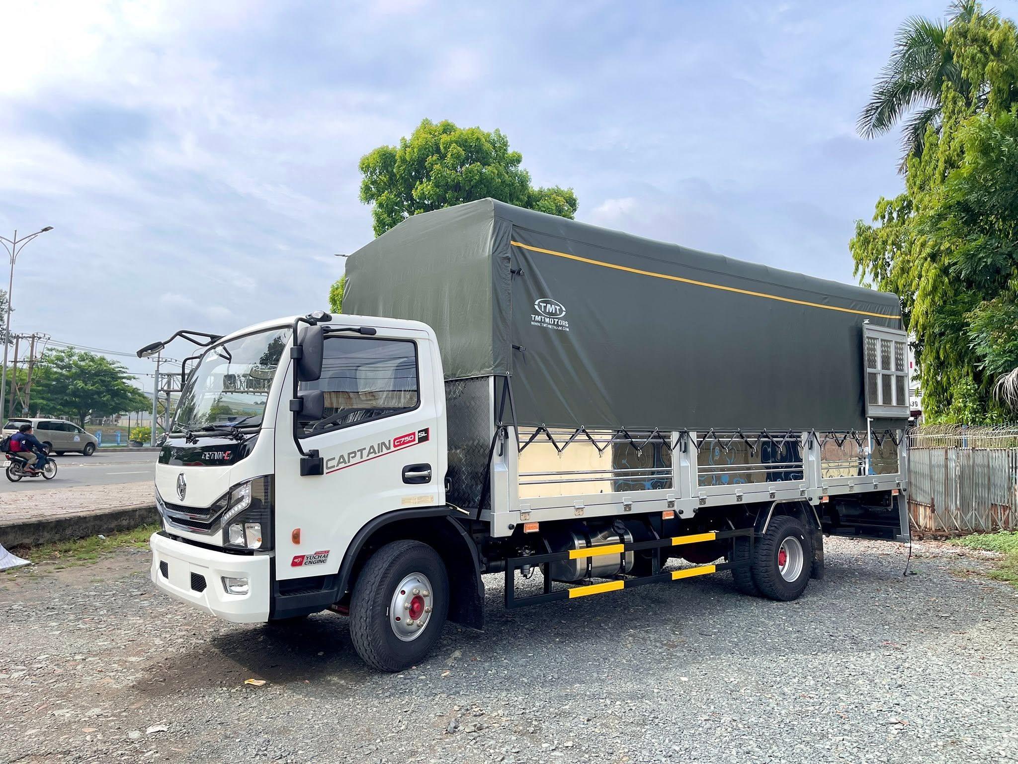 So sánh xe tải 3t5 Tera345sl Plus với TMT Captain C750SL